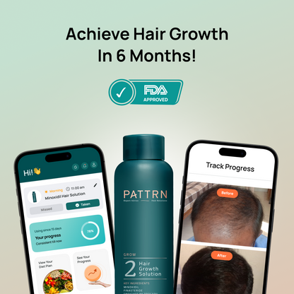 Minoxidil 5% + Hair Growth App