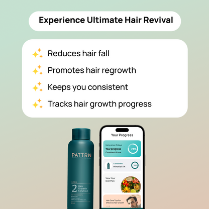 Minoxidil 5% + Hair Growth App